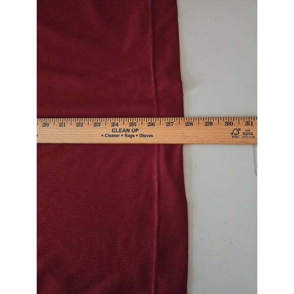 Adidas Golf Polo Shirt Athletic Red Polyester Size Large Mens - Picture 7 of 9